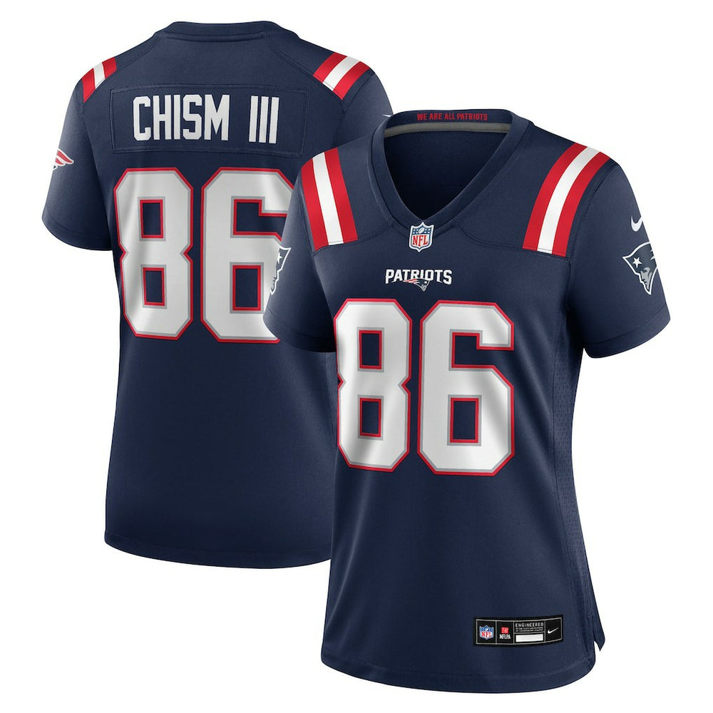 Efton Chism III New England Patriots Women's Team Game Jersey - Navy | Nike discount
