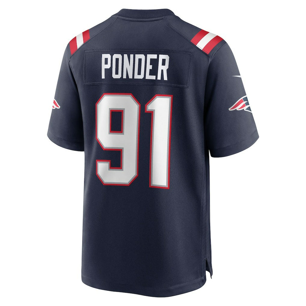 Elijah Ponder New England Patriots Team Game Jersey - Navy | Nike on sale