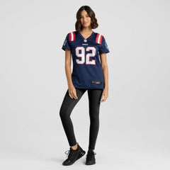 Joshua Farmer New England Patriots Women's Team Game Jersey - Navy | Nike for sale