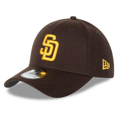 San Diego Padres 2025 MLB Postseason Side Patch 39THIRTY Flex Hat - Brown | New Era