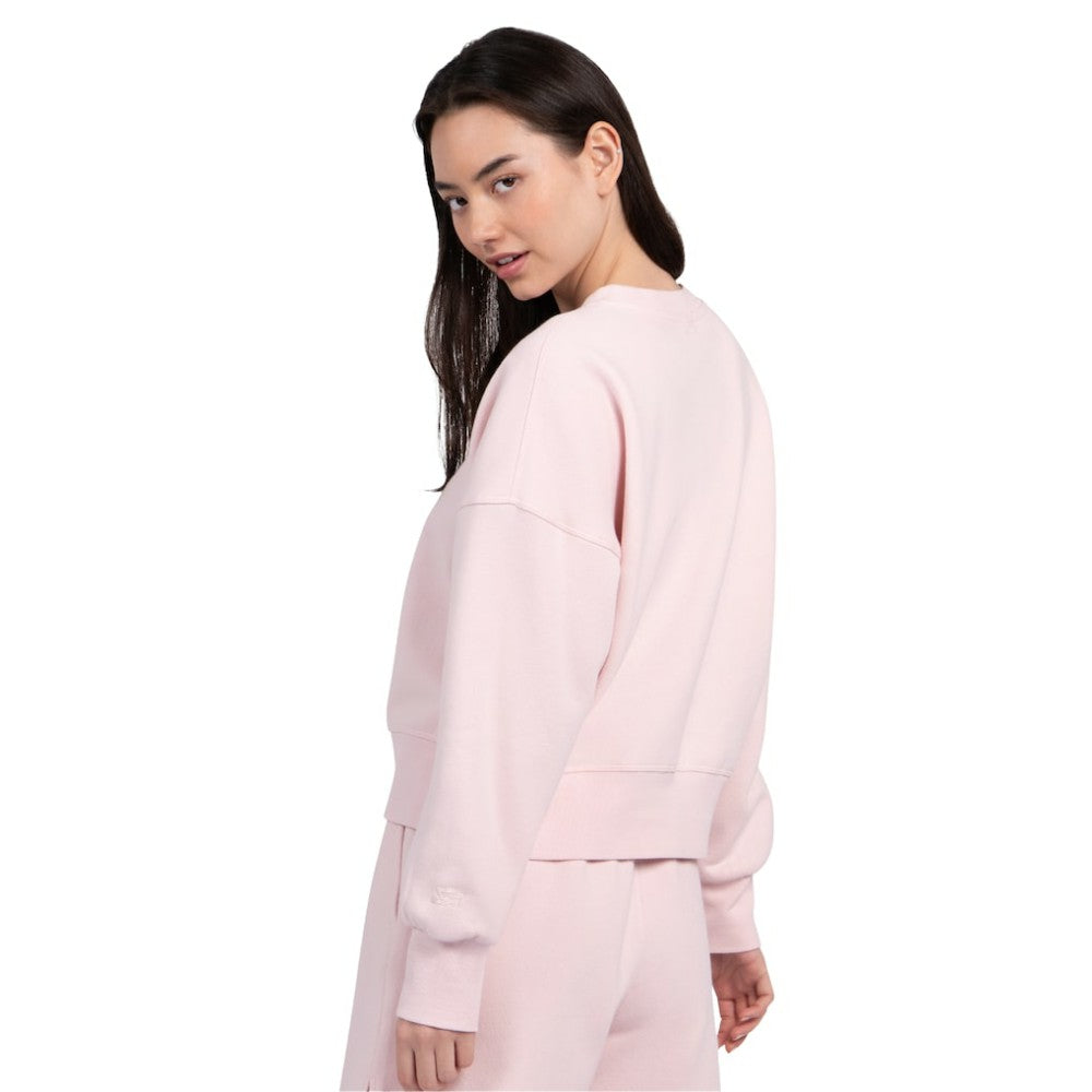 Detroit Red Wings Starter Women's Boxy Cropped Sweatshirt Pink