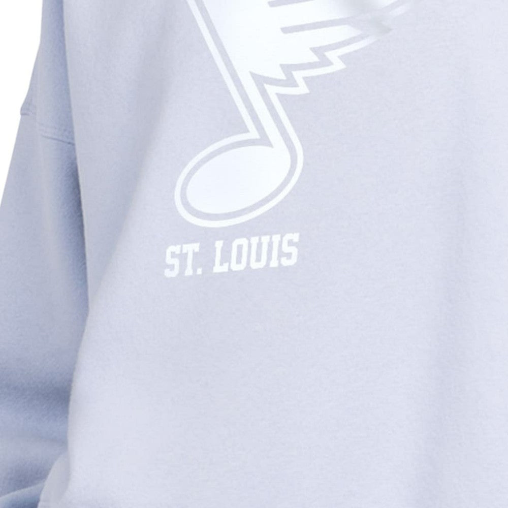 St. Louis Blues Starter Women's Boxy Cropped Sweatshirt Blue