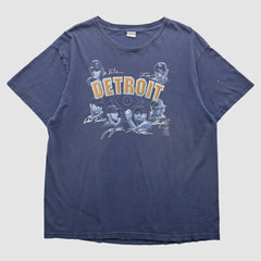 Detroit Tigers 2000s T-Shirt - Blue Vintage