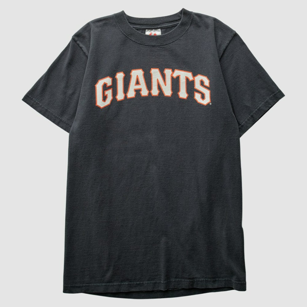 San Francisco Giants Majestic 2000s T-Shirt - Black Vintage