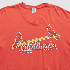 St. Louis Cardinals Russell 1998 T-Shirt - Orange Vintage