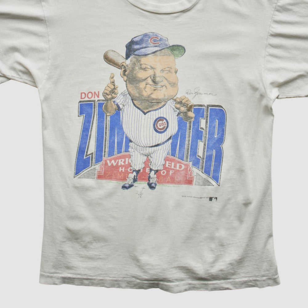 Chicago Cubs Salem 1989 T-Shirt - White Vintage