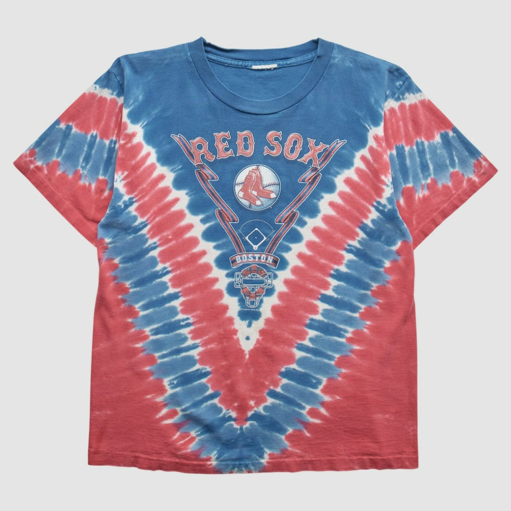 Boston Red Sox VF Imagewear 2000s T-Shirt - Blue Vintage