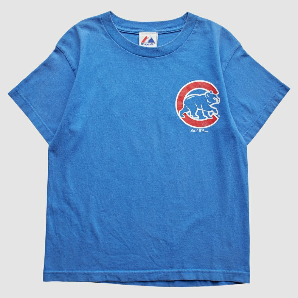 Chicago Cubs Majestic 2006 T-Shirt - Blue Vintage