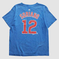 Chicago Cubs Majestic 2006 T-Shirt - Blue Vintage