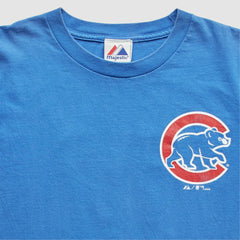 Chicago Cubs Majestic 2006 T-Shirt - Blue Vintage