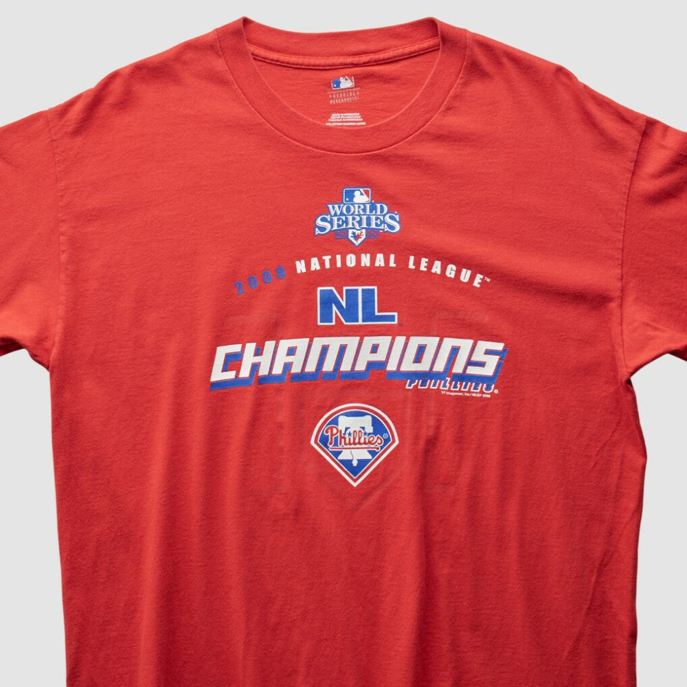 Philadelphia Phillies 2008 T-Shirt - Red Vintage