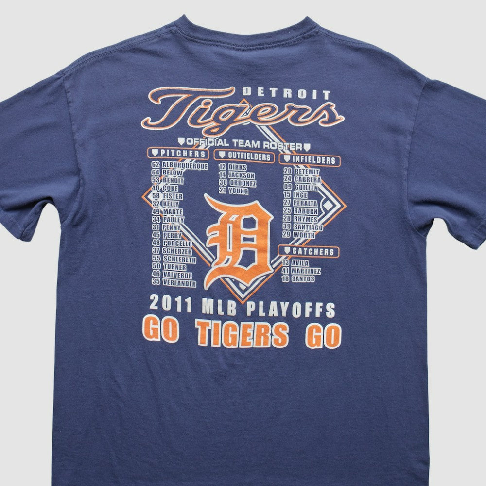 Detroit Tigers 2011 T-Shirt - Blue Vintage