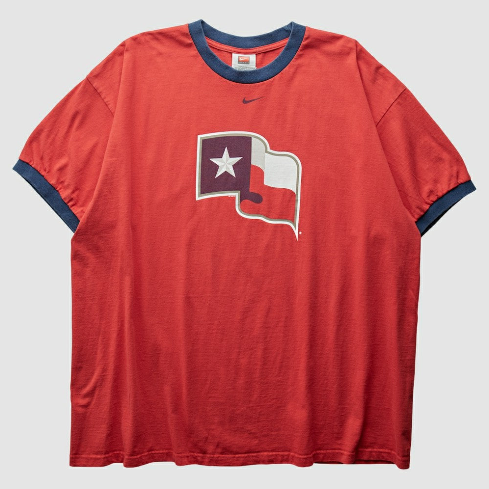 Texas Rangers 2000s T-Shirt - Red Vintage | Nike