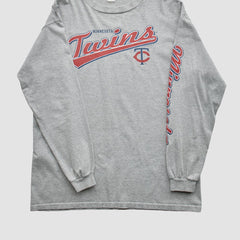 Minnesota Twins CSA 2000s T-Shirt - Gray Vintage