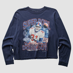 New York Giants 2001 T-Shirt - Navy Vintage on sale