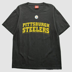 Pittsburgh Steelers NFL 2000s T-Shirt - Black Vintage discount