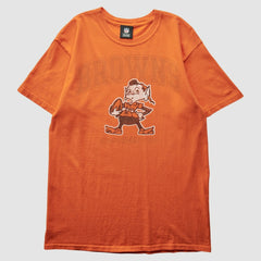 Cleveland Browns NFL 2010s T-Shirt - Orange Vintage cheap