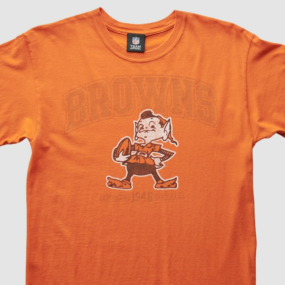 Cleveland Browns NFL 2010s T-Shirt - Orange Vintage cheap