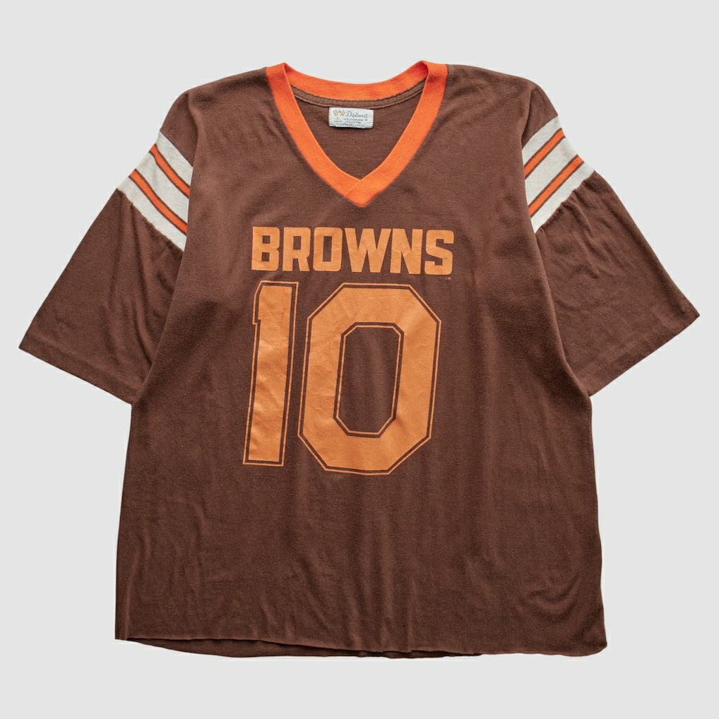 Cleveland Browns 80s T-Shirt - Brown Vintage discount