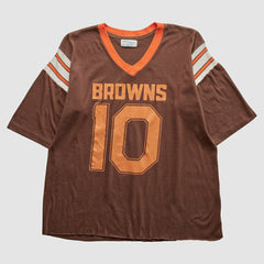 Cleveland Browns 80s T-Shirt - Brown Vintage discount