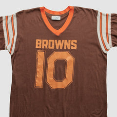 Cleveland Browns 80s T-Shirt - Brown Vintage discount
