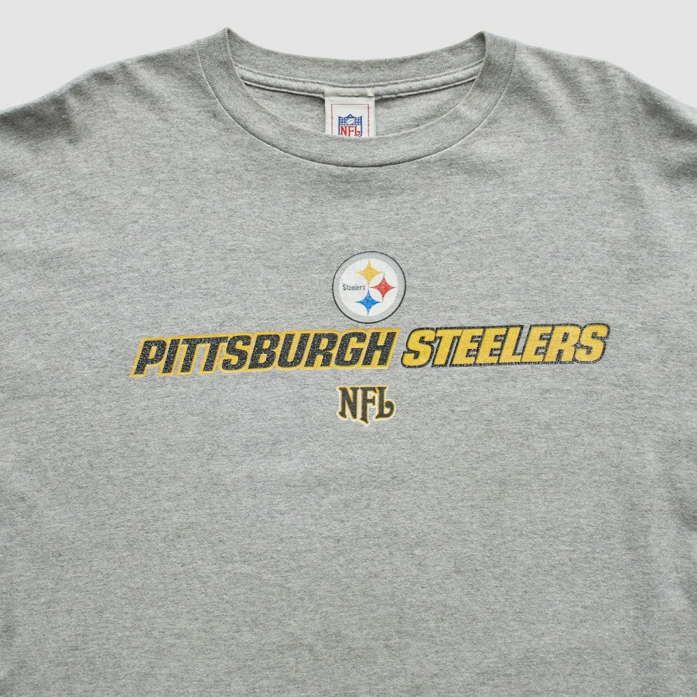 Pittsburgh Steelers NFL 2000s T-Shirt - Gray Vintage online