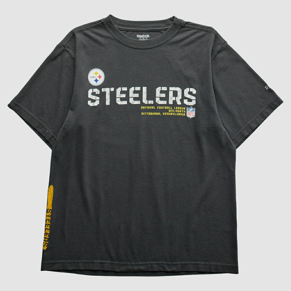 Pittsburgh Steelers Reebok 2000s T-Shirt - Black Vintage outlet