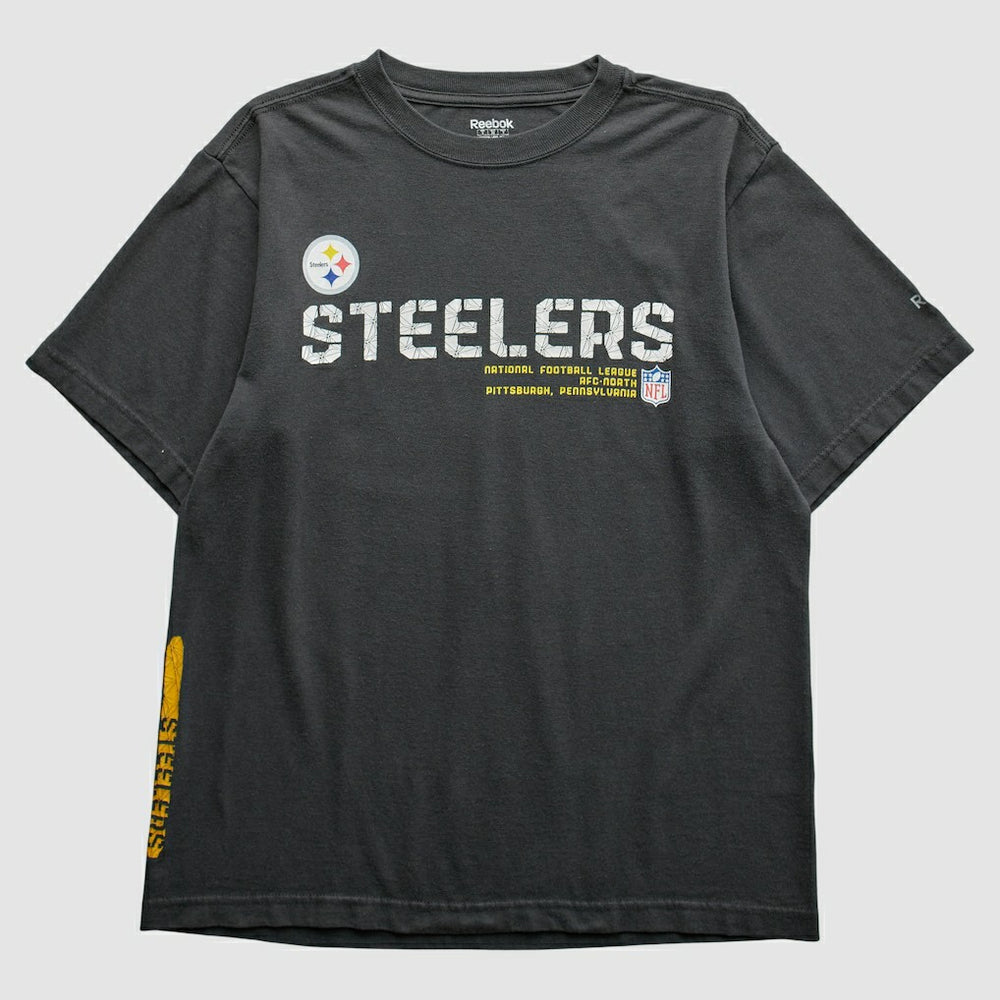 Pittsburgh Steelers Reebok 2000s T-Shirt - Black Vintage outlet