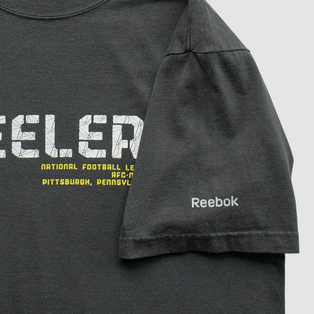 Pittsburgh Steelers Reebok 2000s T-Shirt - Black Vintage outlet