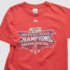 Boston Red Sox Majestic 2007 T-Shirt - Red Vintage