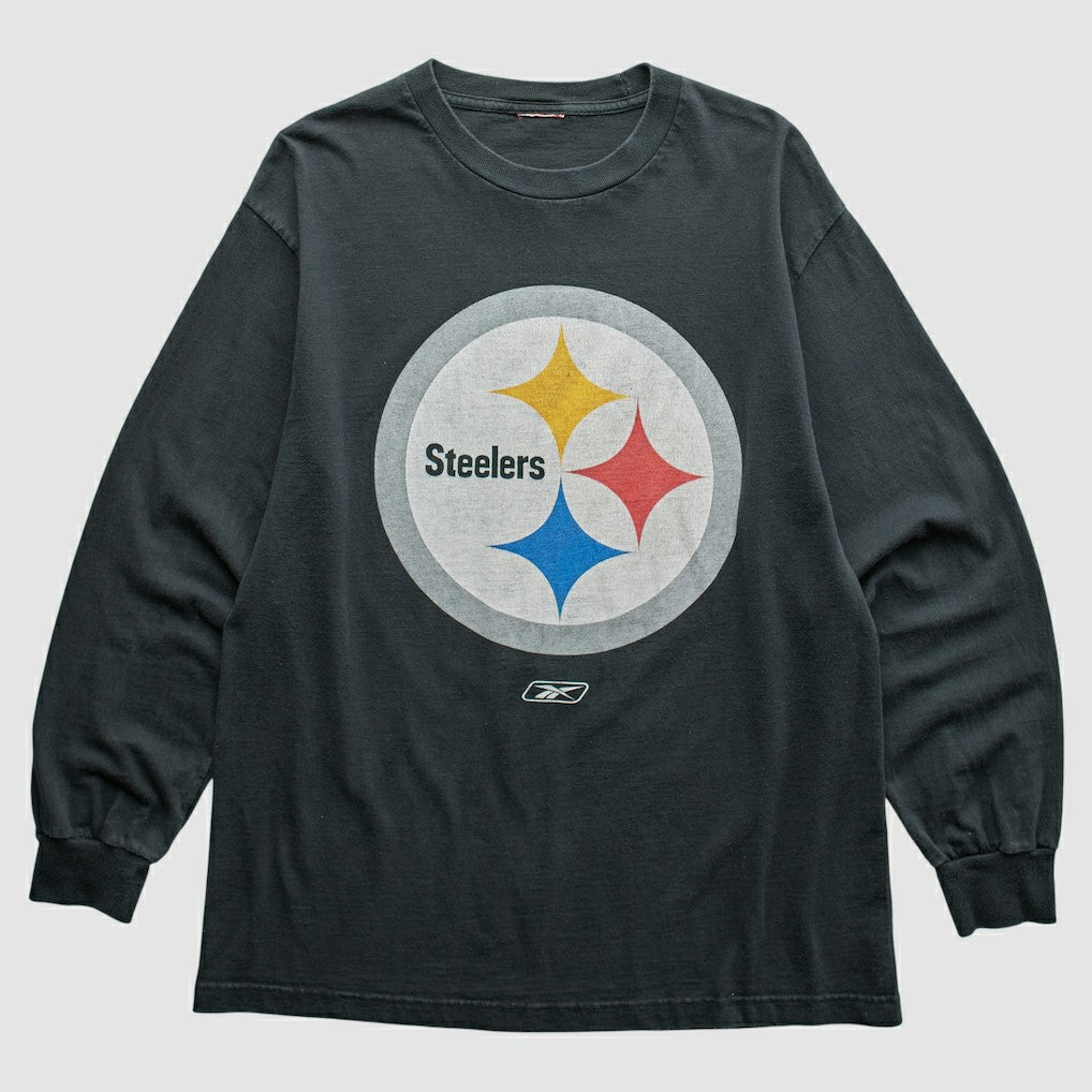 Pittsburgh Steelers Reebok 2000s T-Shirt - Black Vintage online