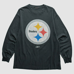 Pittsburgh Steelers Reebok 2000s T-Shirt - Black Vintage online
