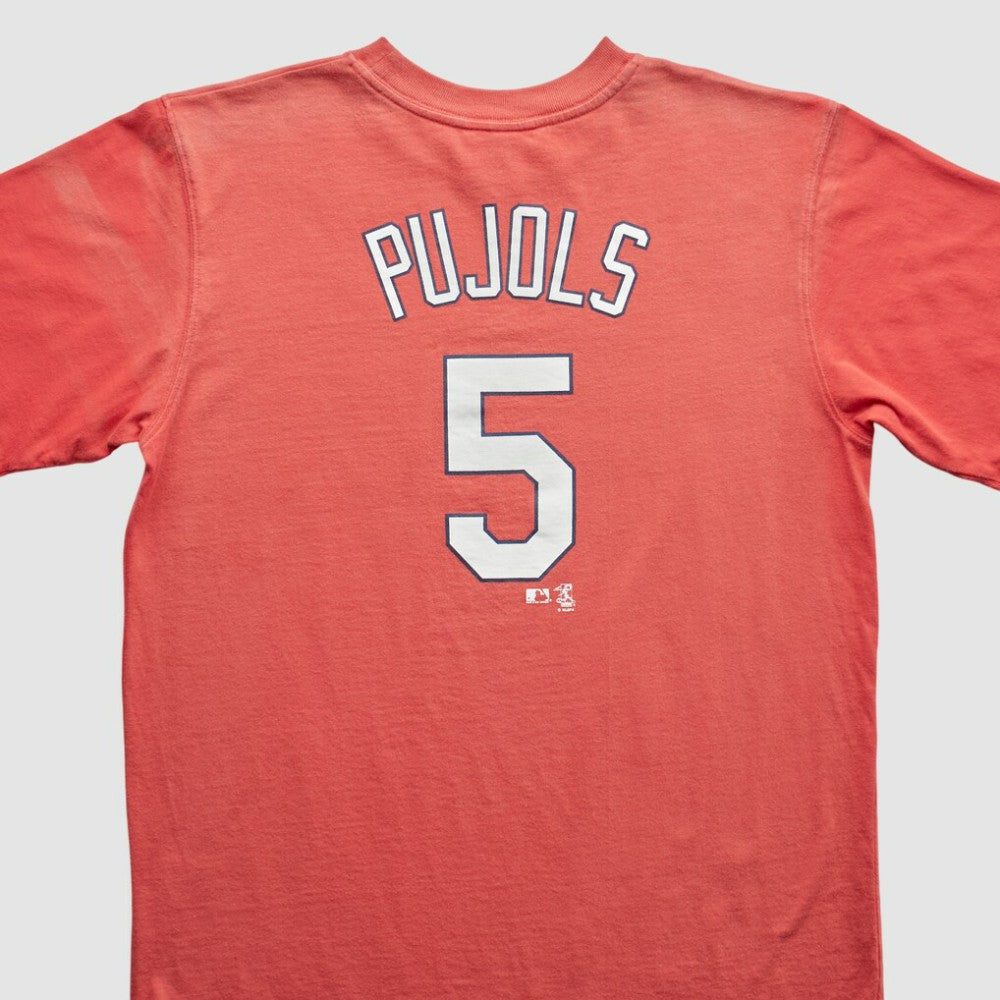 St. Louis Cardinals Majestic 2000s T-Shirt - Red Vintage