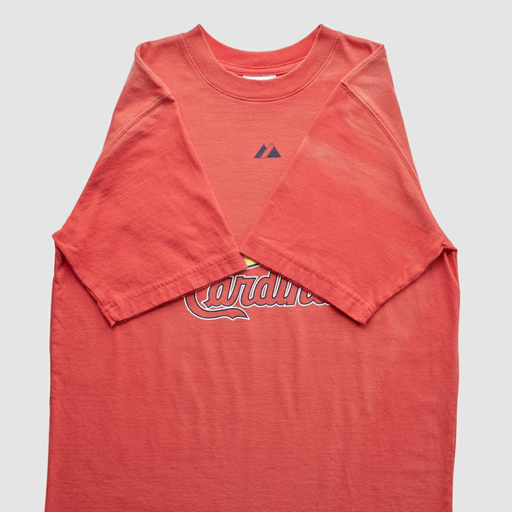 St. Louis Cardinals Majestic 2000s T-Shirt - Red Vintage
