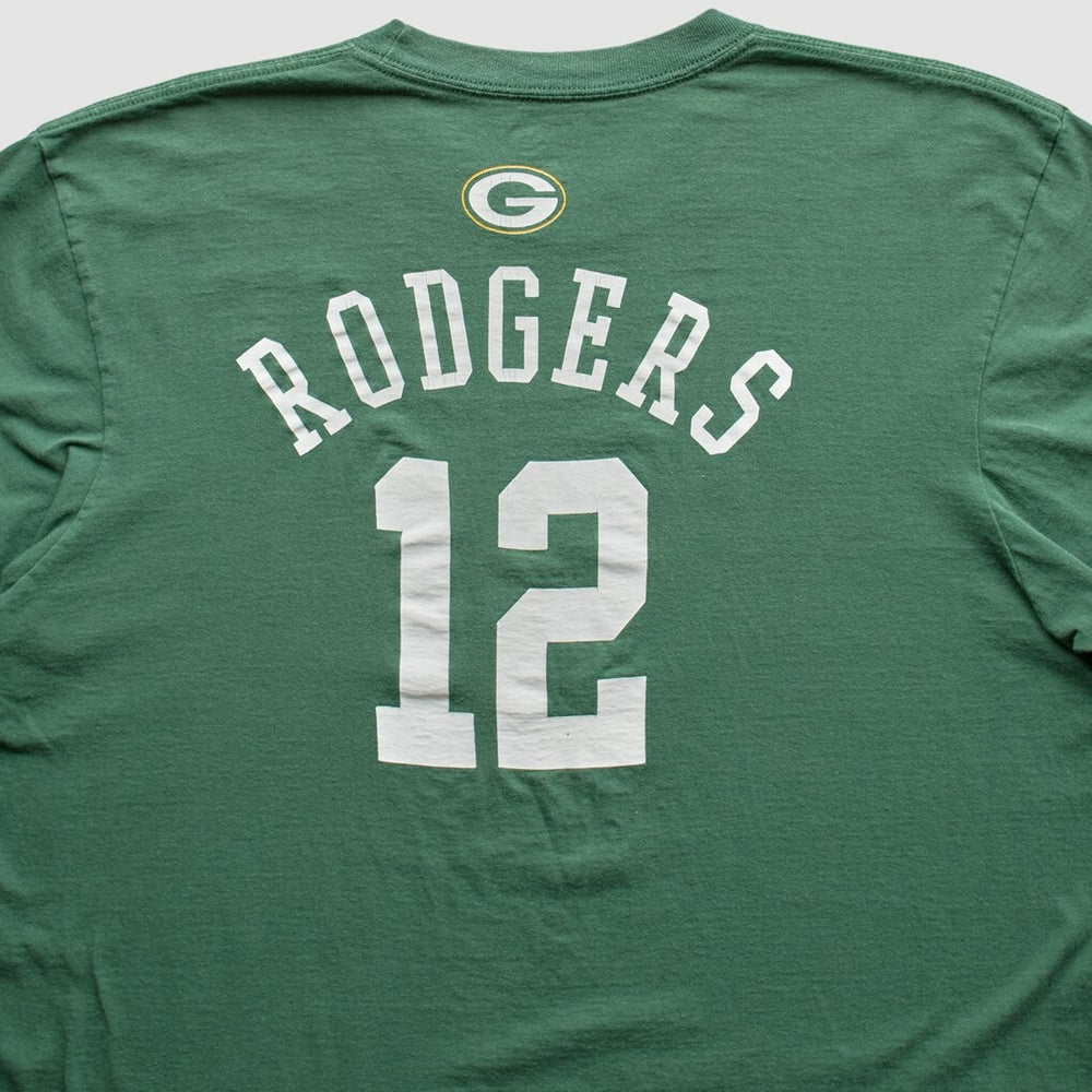 Green Bay Packers Reebok 2008 T-Shirt - Green Vintage outlet