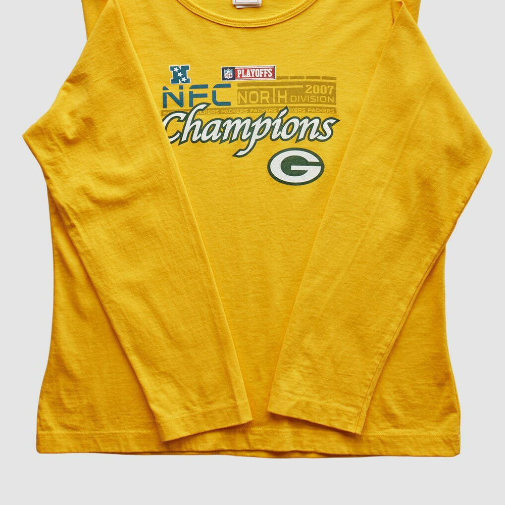 Green Bay Packers 2007 T-Shirt - Yellow Vintage online