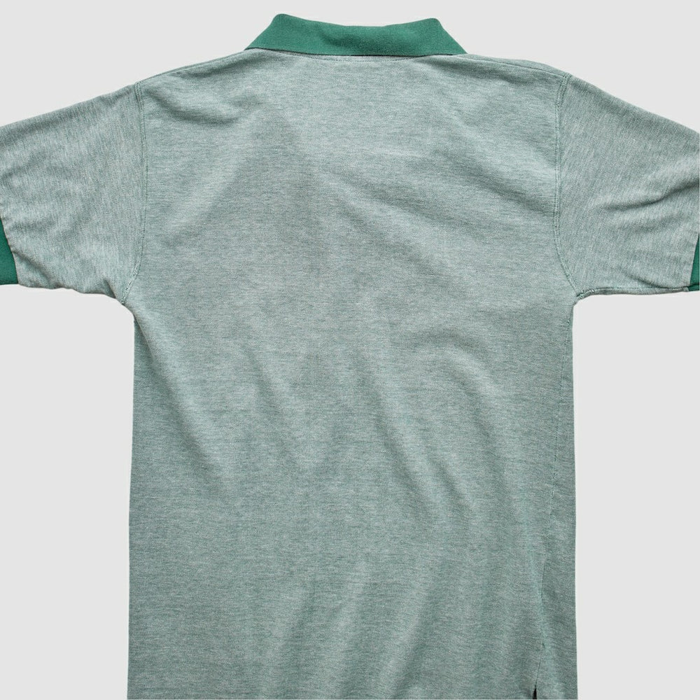 Green Bay Packers Majestic 90s Polo - Heather Gray Vintage outlet
