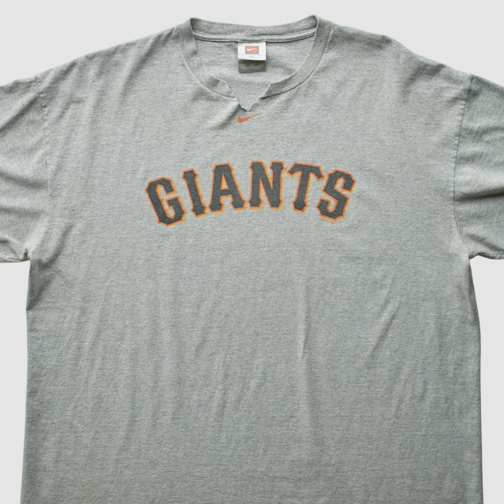 San Francisco Giants 2000s T-Shirt - Gray Vintage | Nike