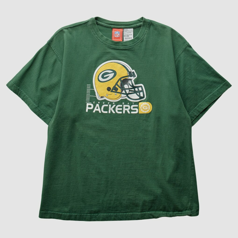 Green Bay Packers NFL 2000s T-Shirt - Green Vintage for sale