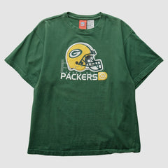 Green Bay Packers NFL 2000s T-Shirt - Green Vintage for sale