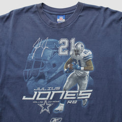 Dallas Cowboys Reebok 2000s T-Shirt - Navy Vintage for sale