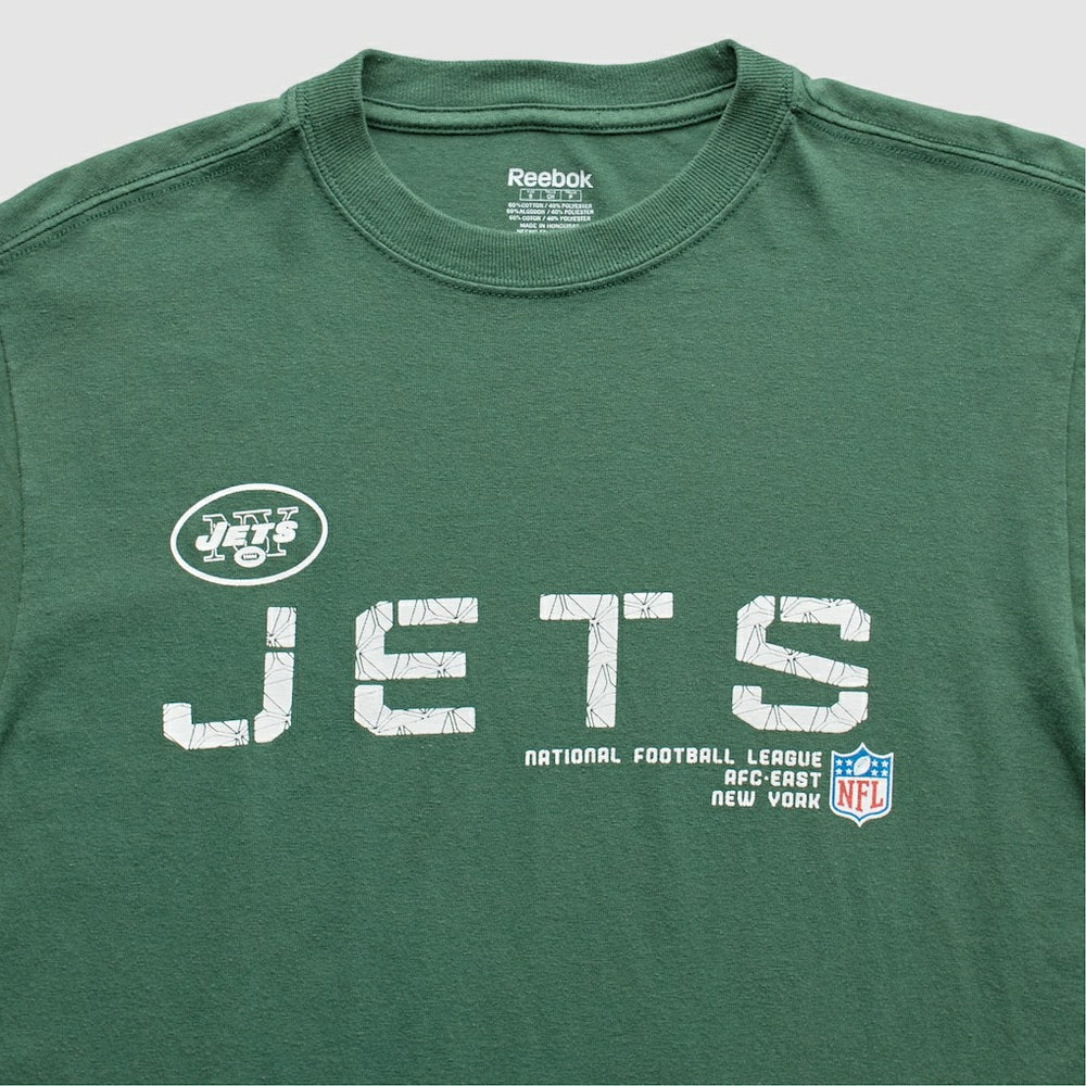 New York Jets Reebok 2000s T-Shirt - Green Vintage online