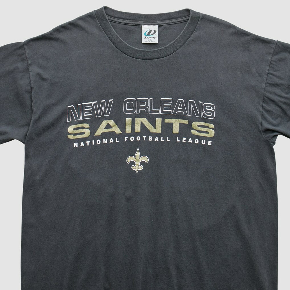 New Orleans Saints Dynasty 2000s T-Shirt - Black Vintage cheap