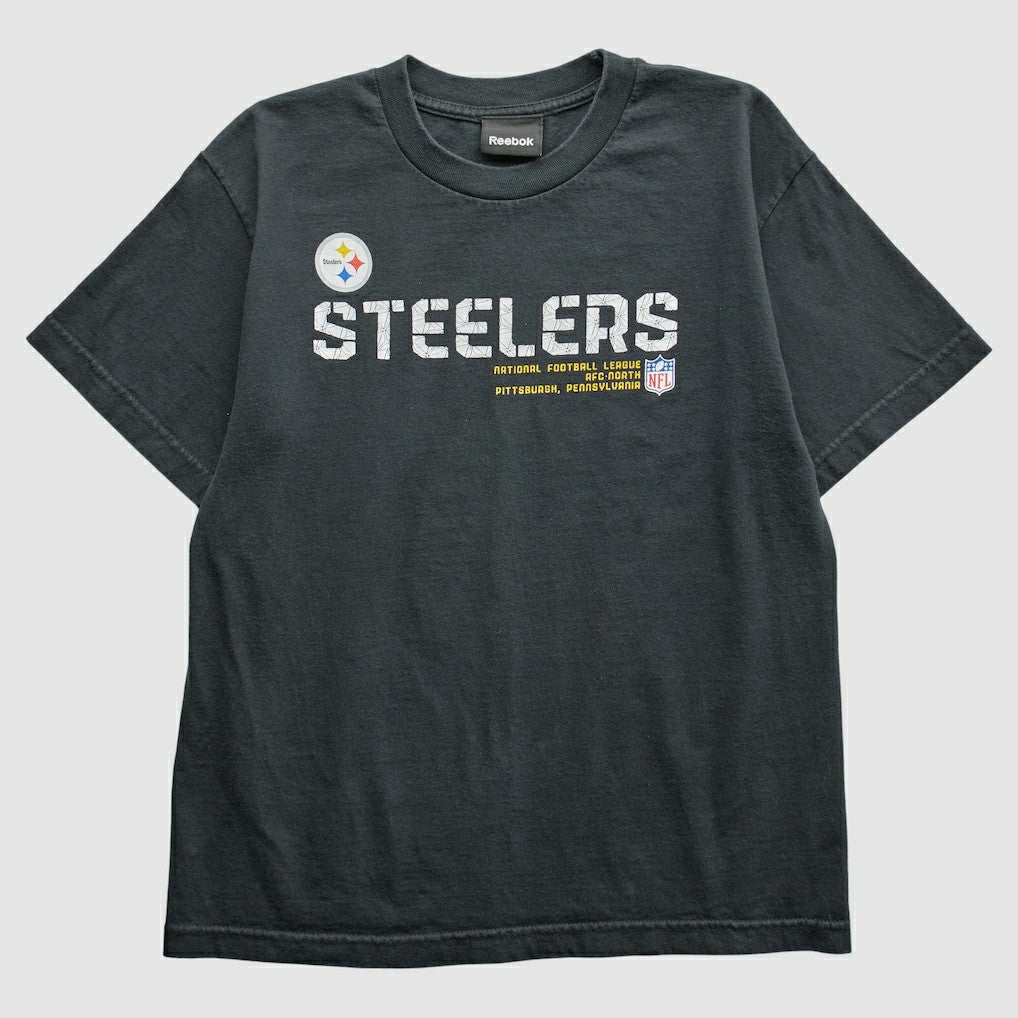 Pittsburgh Steelers Reebok 2000s T-Shirt - Black Vintage online