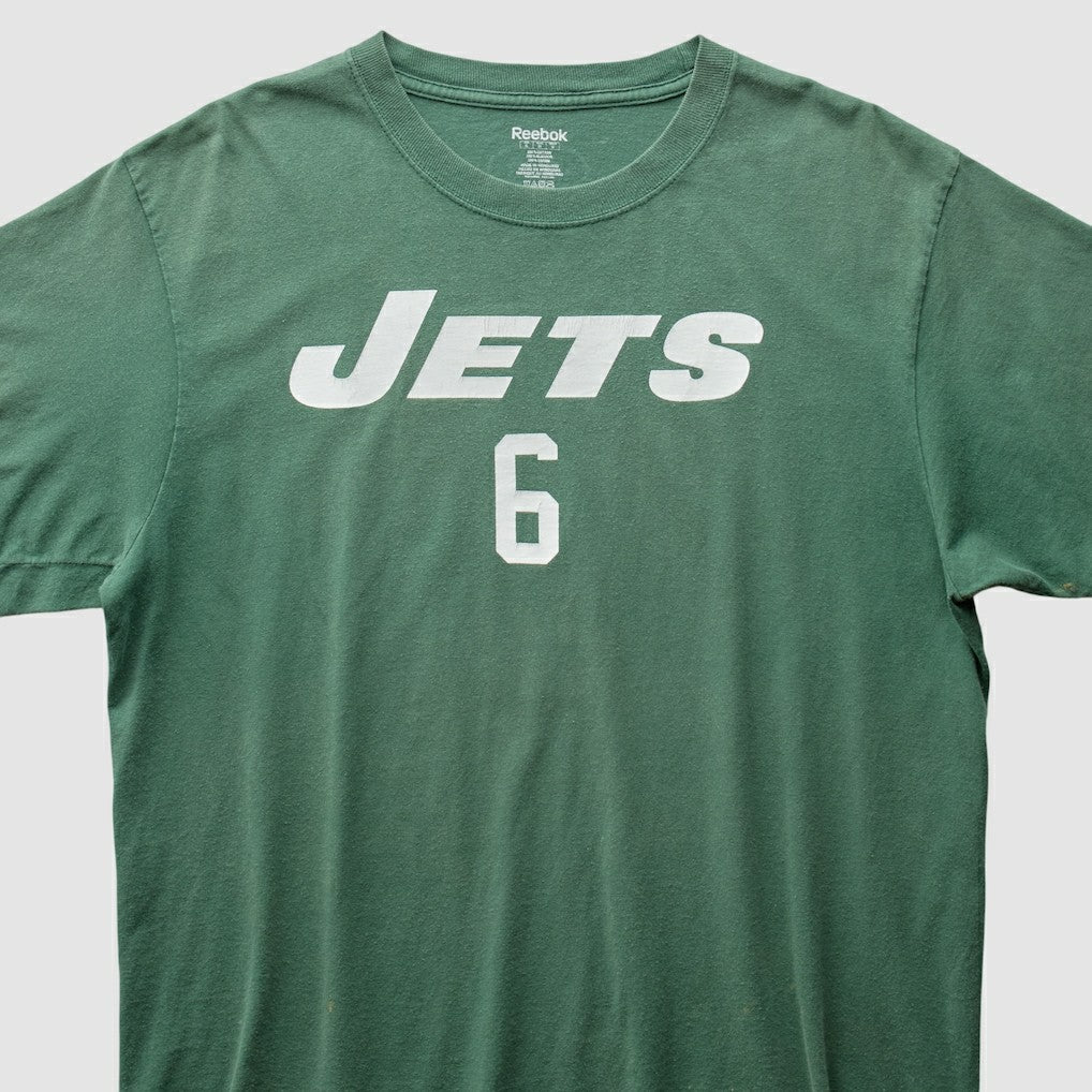 New York Jets Reebok 2009 T-Shirt - Green Vintage sale