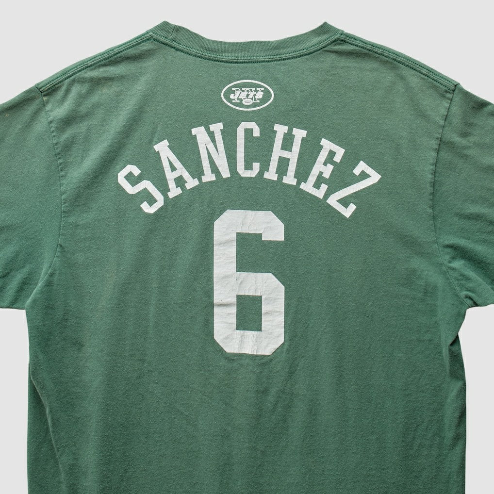 New York Jets Reebok 2009 T-Shirt - Green Vintage sale