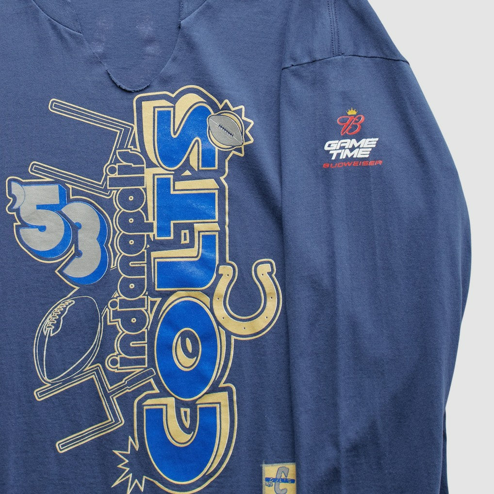 Indianapolis Colts NFL 2000s T-Shirt - Blue Vintage for sale