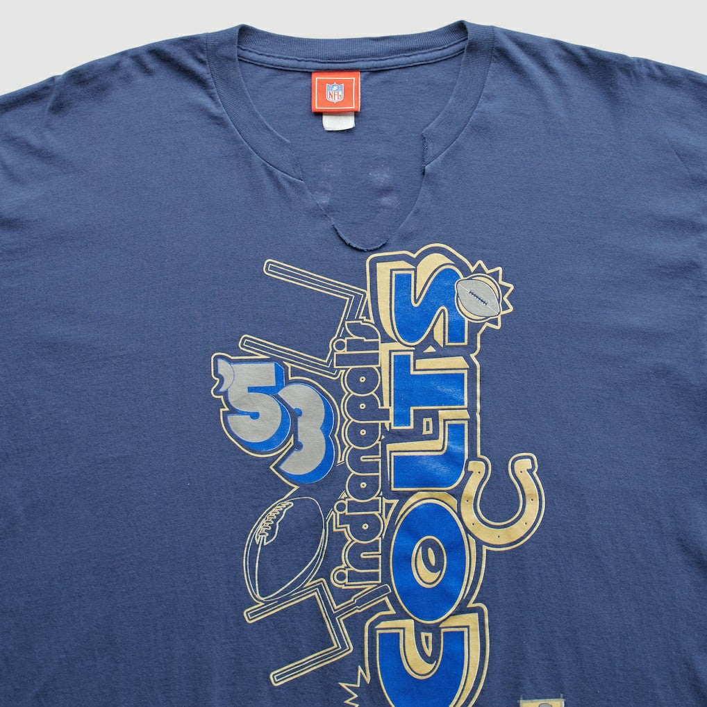 Indianapolis Colts NFL 2000s T-Shirt - Blue Vintage for sale