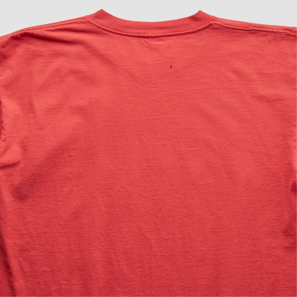 Los Angeles Angels Majestic 2000s T-Shirt - Red Vintage