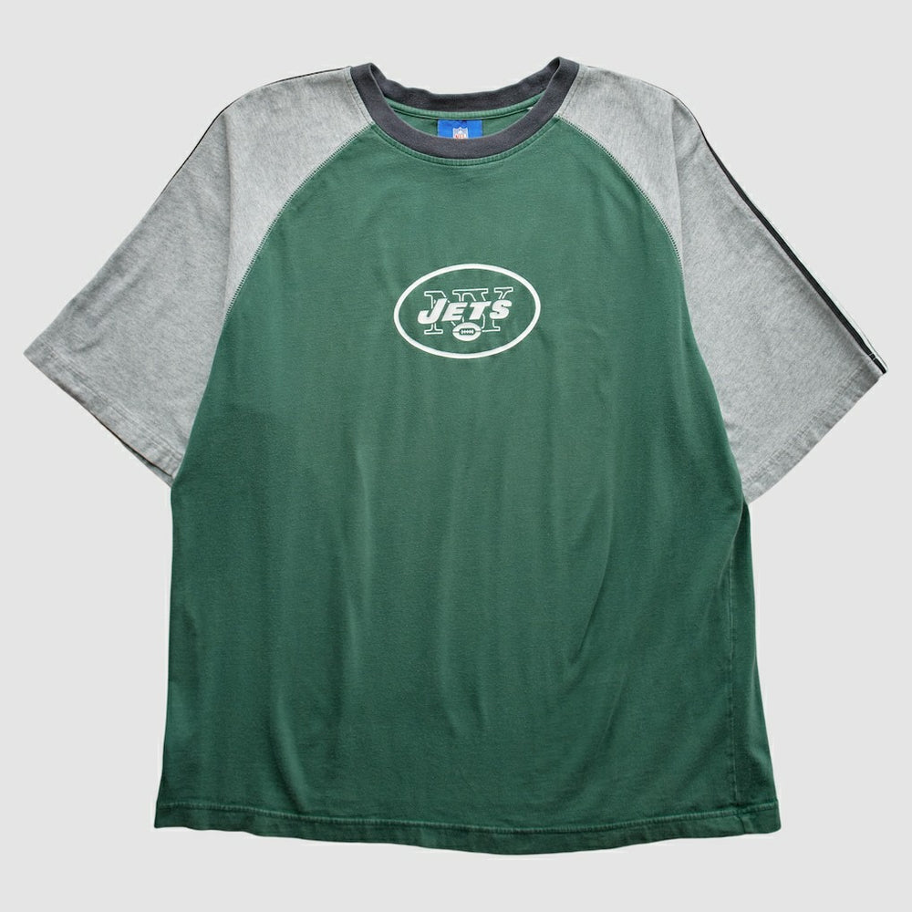 New York Jets Reebok 2000s T-Shirt - Green Vintage discount